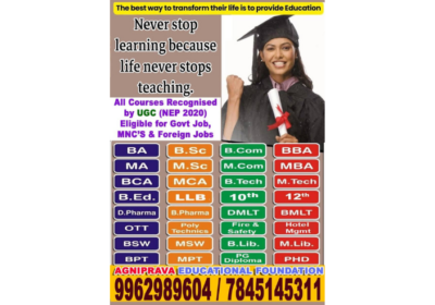 Leading Distance Education Center in Chennai | AgniPrava Educational Institution