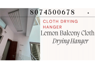 Lemon-Balcony-Cloth-Drying-Hanger-in-Hyderabad