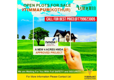 Open-Plots-and-Lands-For-Sale-in-Timmapur-Kothur-Cheguru-Vibrants-Vanam-Venture
