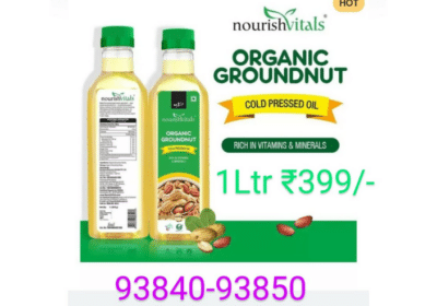 Buy Organic Groundnut Oil in Chennai | Nourish Vitals