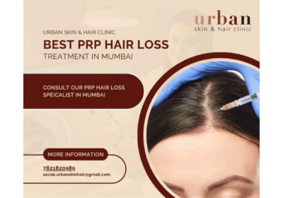 Revitalize Your Hair – PRP Hair Loss Treatment in Mumbai | Urban Skin and Hair Clinic
