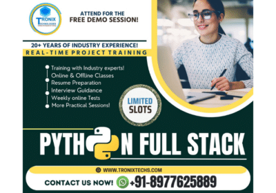 Python Full Stack Training in Hyderabad | Tronix Technologies