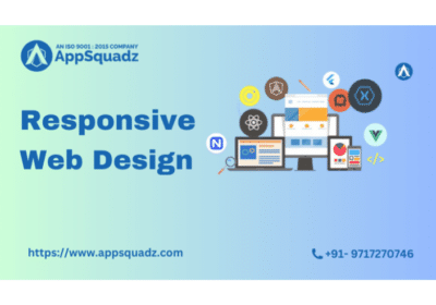 Responsive Web Design Services For Business | AppSquadz