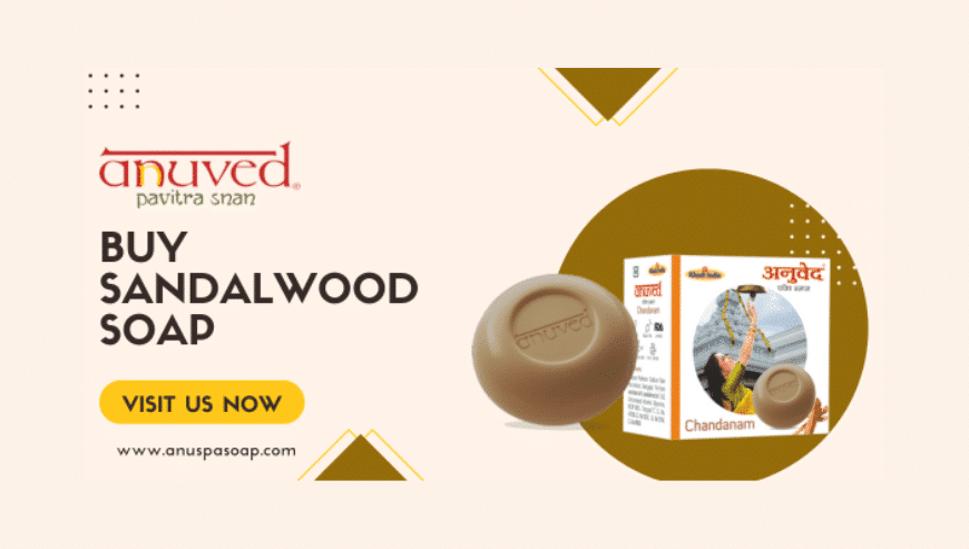 Buy Sandalwood Soap | Anuved