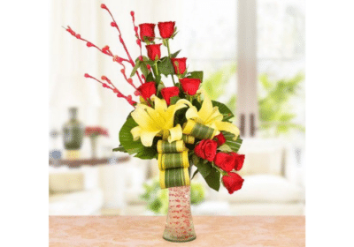 Send-Flowers-to-Bangalore-with-Yuvaflowers-