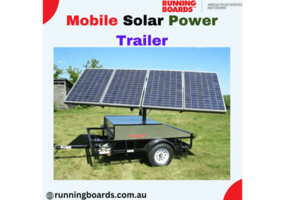 Solar Billboard Advertising in Australia – A Smart and Green Choice For Businesses | Running Boards