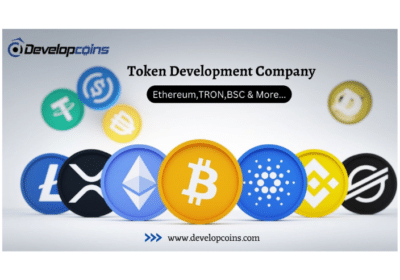 Create Your Own Revenue Generating Crypto-Token on Popular Blockchain Network | Developcoins