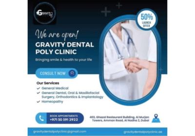 Top Dental Clinic in Dubai UAE | Gravity Dental Poly Clinic LLC