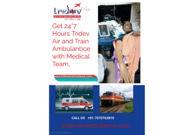 Tridev-Air-Ambulance-in-Kolkata-Aircraft-is-Fully-Equipped