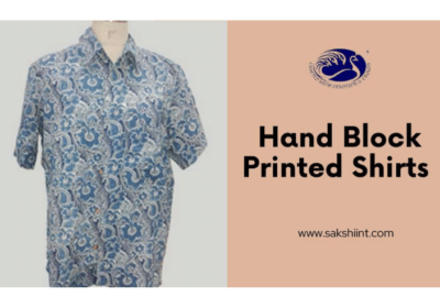 Trusted Hand Block Printed Shirts Manufacturer | Sakshi International