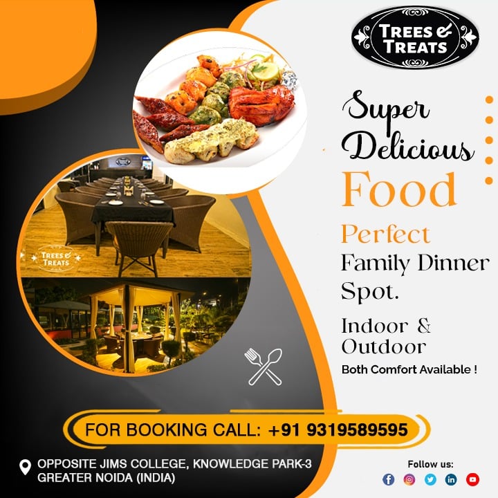 Top 10 Restaurants in Greater Noida | Tress and Treats Restaurant