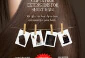 Clip in Hair Extensions For Short Hair | Gemeria Hair