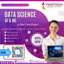 Best Datascience Online Training in Hyderabad | Tsofttech