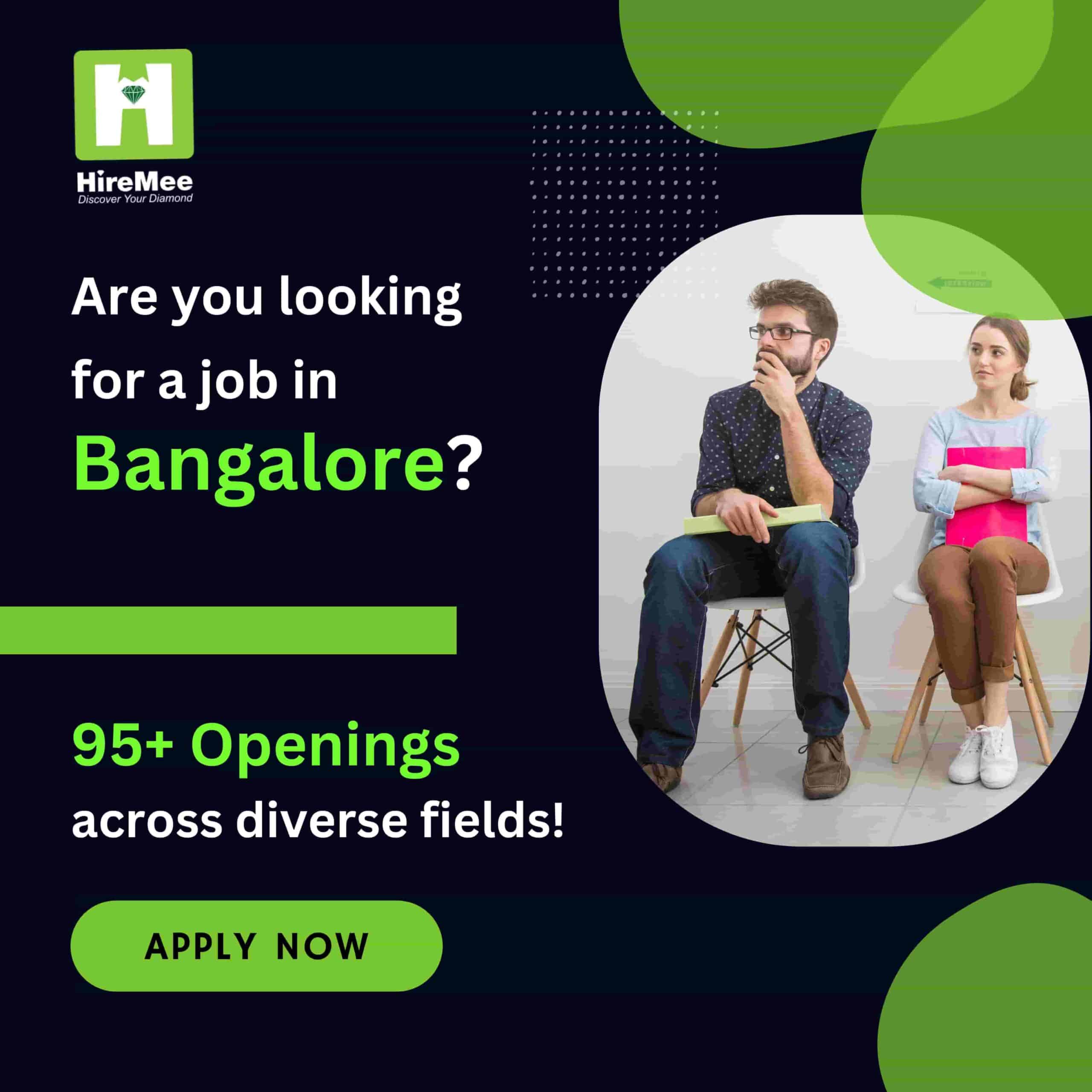 Full Time Jobs in Bangalore | HireMee