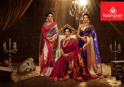 Buy Chanderi Sarees Online | Kalamandir