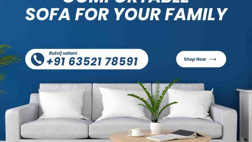 Comfortable Sofa For Your Family in Nikol Ahmedabad | Ramdev Furnishing