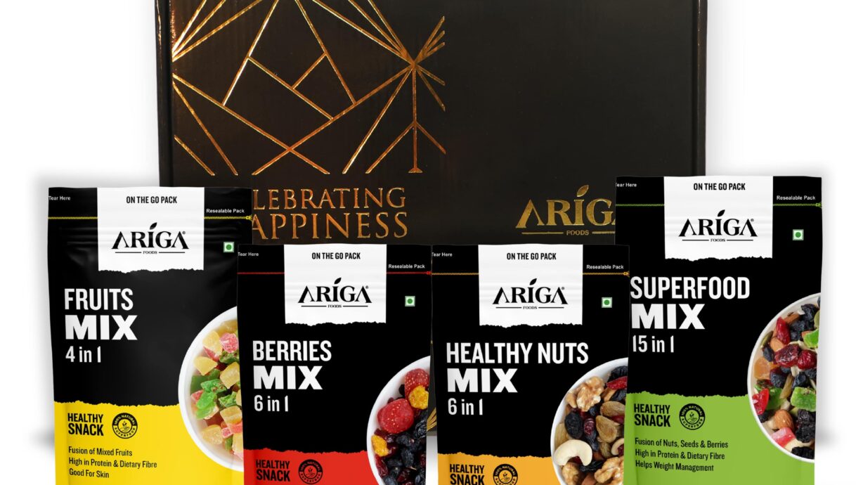 Buy Healthy Premium Nuts Gift Hampers For Christmas Upto 30% Off | Ariga Foods
