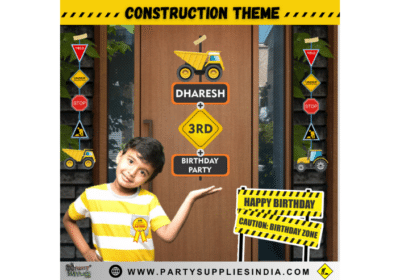 1st Birthday Party Themes For Baby Boy in India | Party Supplies India