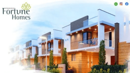 3BHK and 4BHK Duplex Villas with Home Theater Near Sudireddy Palli Road Kurnool | Vedansha’s Fortune Homes