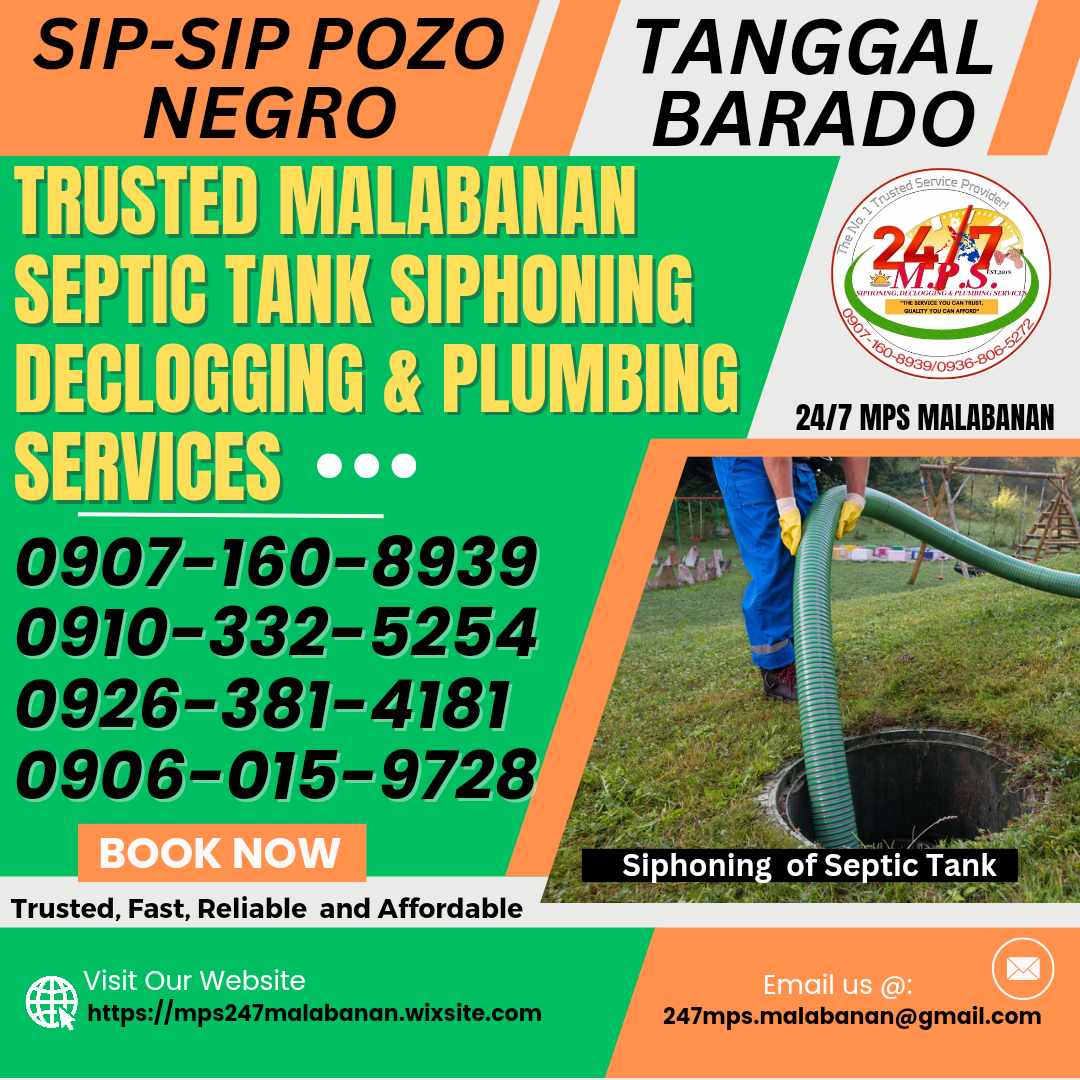 PLUMBING EXPERT AND MALABANAN SIPHONING SERVICE IN PHILIPPINCE | 24/7 MPS
