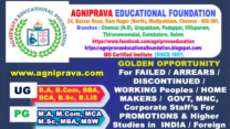 Admission Open For 10th and 12th Government Approved by COBSE / MHRD | Agniprava Educational Foundation