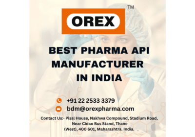 Top Pharma API Manufacturer in India | OREX Pharma