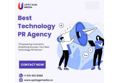Best Technology PR Agency | Upstage Media