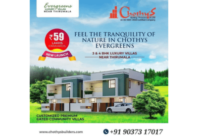 Chothys Evergreens Villas Trivandrum
