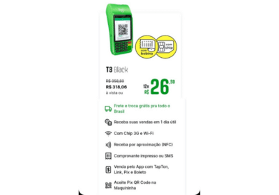 Compre máquina de cartão Ton no Brasil
