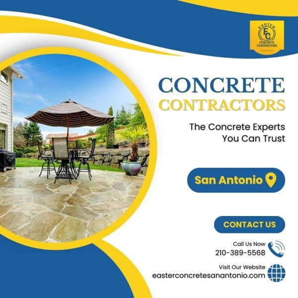 The Best Concrete Contractors in San Antonio | Easter Concrete Contracting