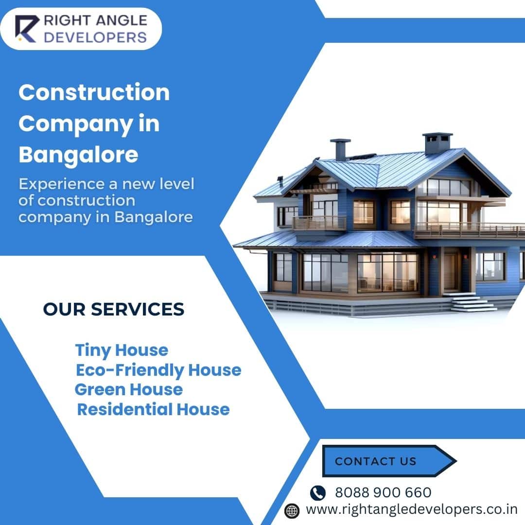 Leading Construction Company in Bangalore | Right Angle Developers