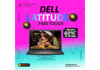 Dell (Renewed) Latitude Laptop E7480 Intel Core I5-6200U Processor 6Th Gen | Delhi Laptops