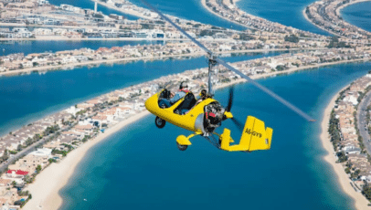 Gyrocopter Flight in Dubai Ticket | Hot Air Balloon in Dubai