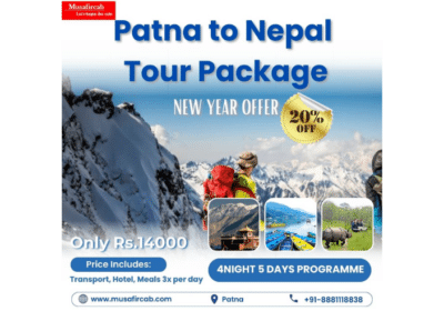Nepal Tour Package From Patna | Musafircab