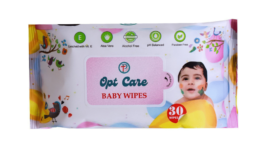 OptCare Baby Wet Wipes 30’s Pack