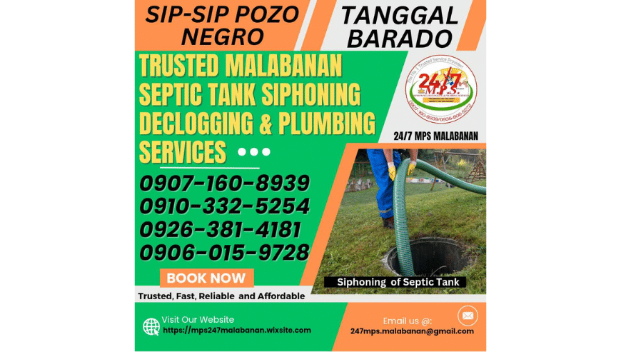 PLUMBING EXPERT AND MALABANAN SIPHONING SERVICE IN PHILIPPINCE | 24/7 MPS