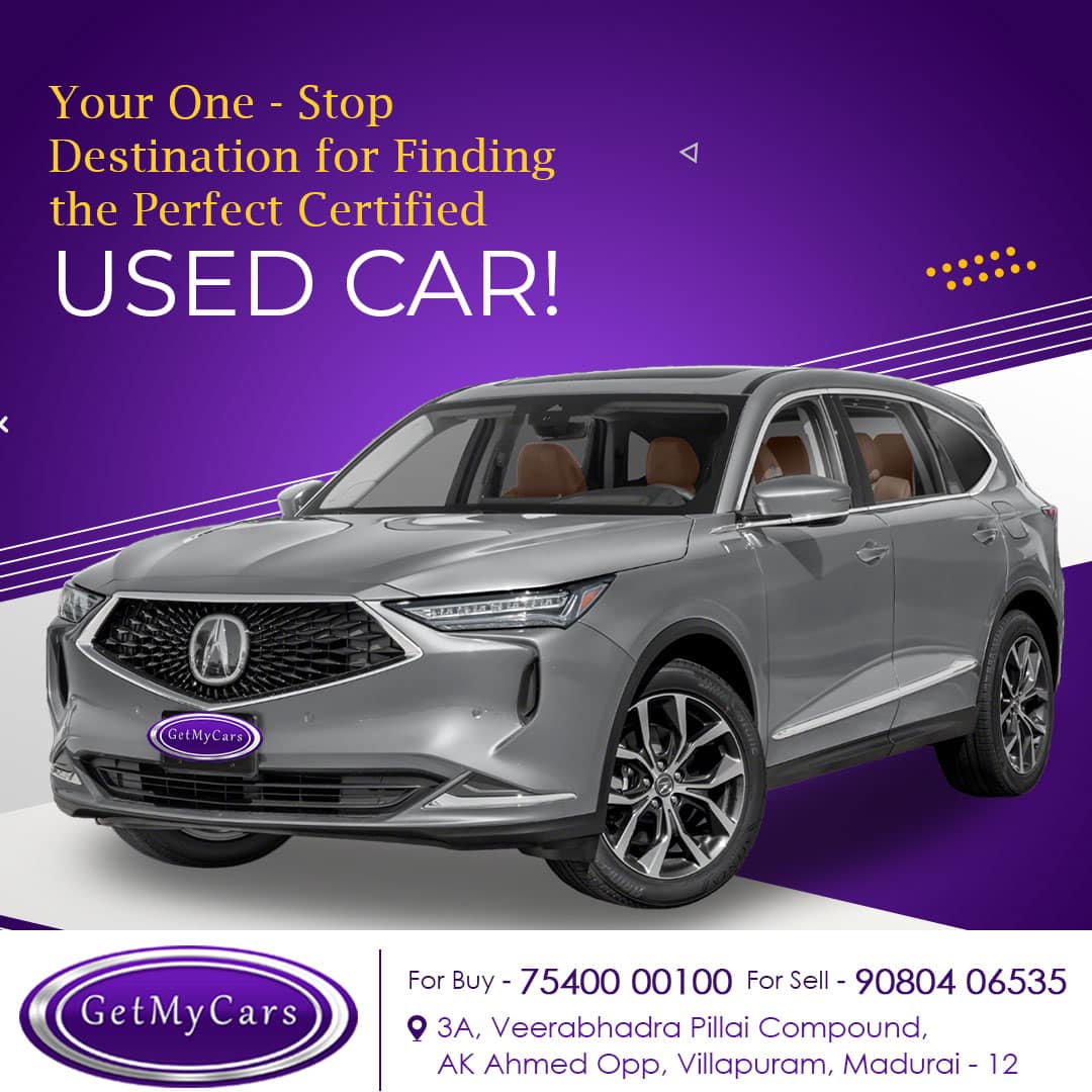 Certified and Warranty Used Car Dealer in Madurai | GetMyCars