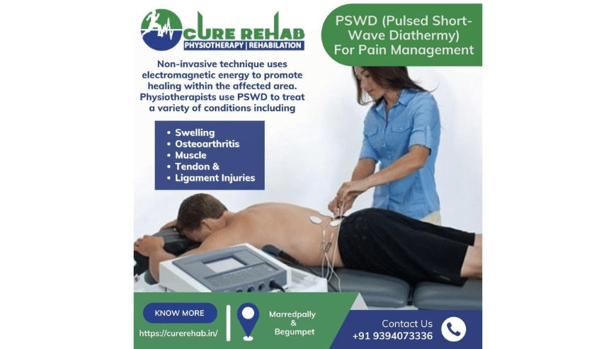 Shortwave Diathermy Treatment Hyderabad | PSWD (Pulsed Short-Wave Diathermy) | Cure Rehab