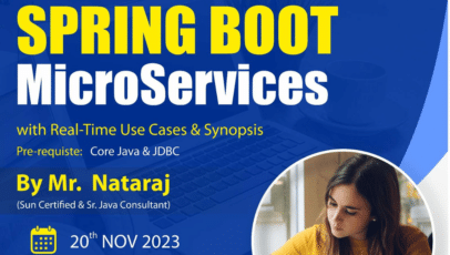 Spring Boot and Micro Services Online Training in NareshIT