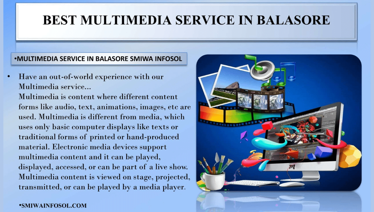 Top Creative Multimedia Agency in Balasore | Smiwa Infosol