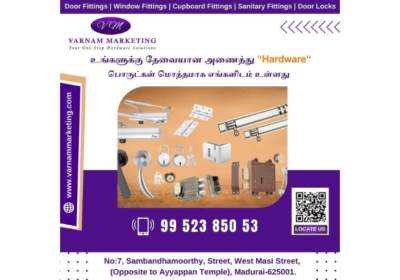 Varnam Marketing – The Best Hardware Shop in Madurai Tamilnadu