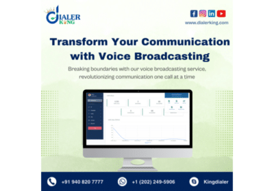 Transform Your Communication with Voice Broadcasting | Dialer King