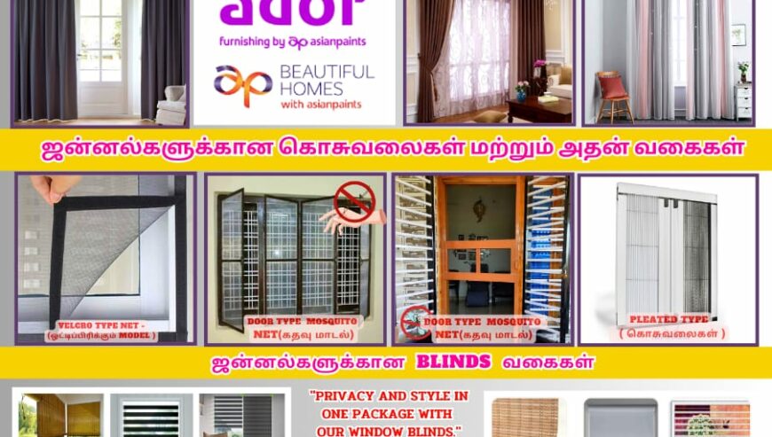 Best Plastic Roller Commercial Screen in Theni | Rio Plus Curtains