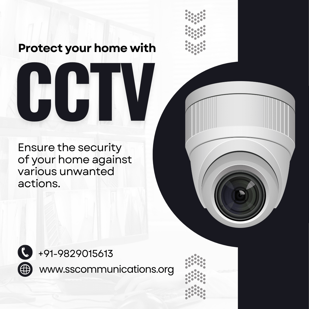 CCTV Camera Dealers in Jaipur - Protect Your Home with CCTV | SS Communications