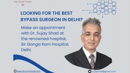 Best Bypass Surgeon in Delhi | Dr. Sujay Shad