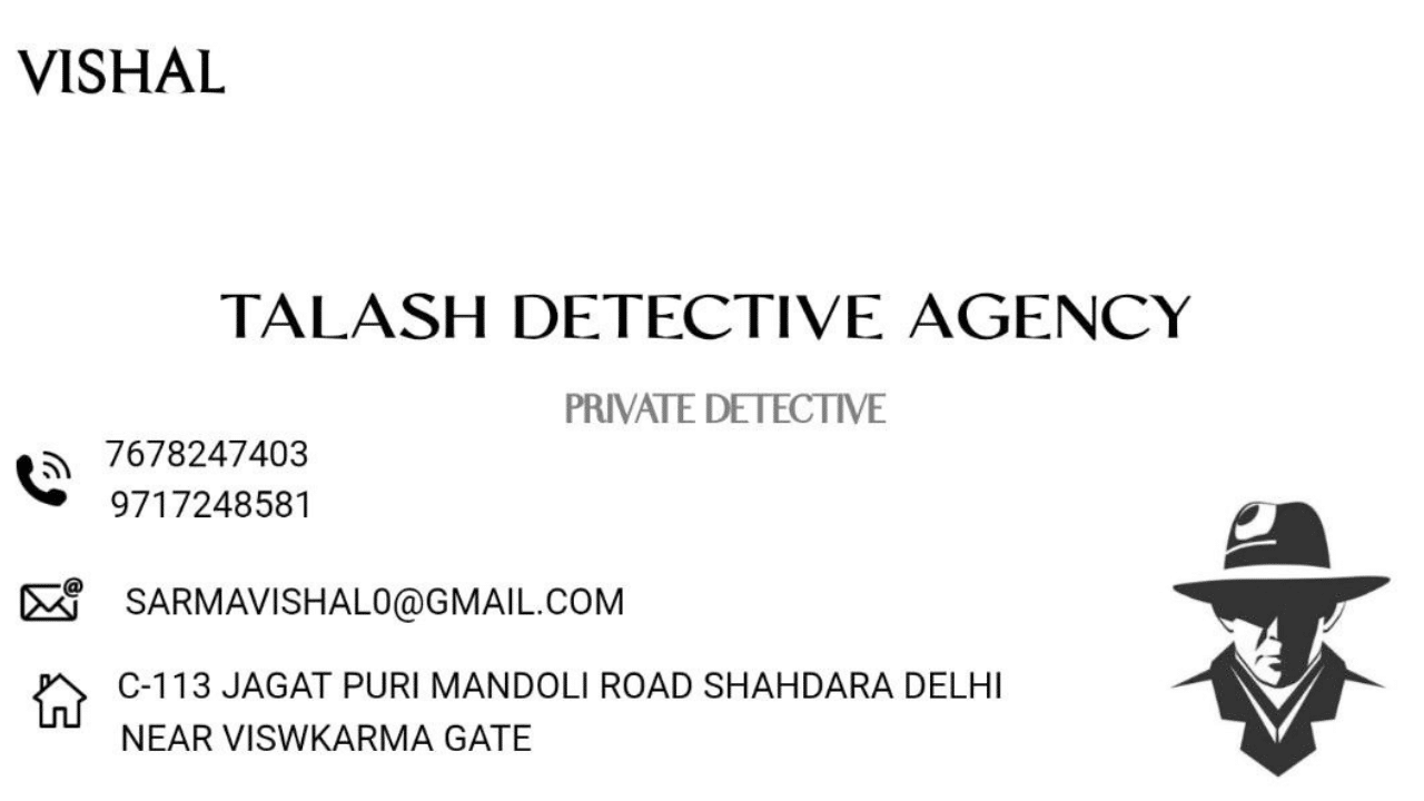 Private Detective Agency in Delhi | Talash Detective Agency