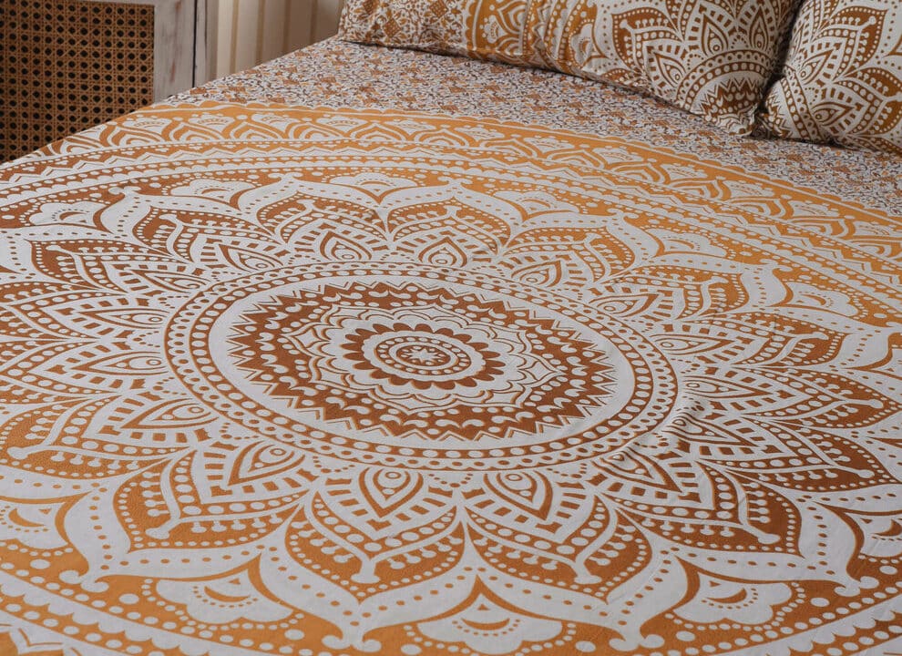 Buy Cotton Printed Bedsheets at Best Prices | The Art Box Store