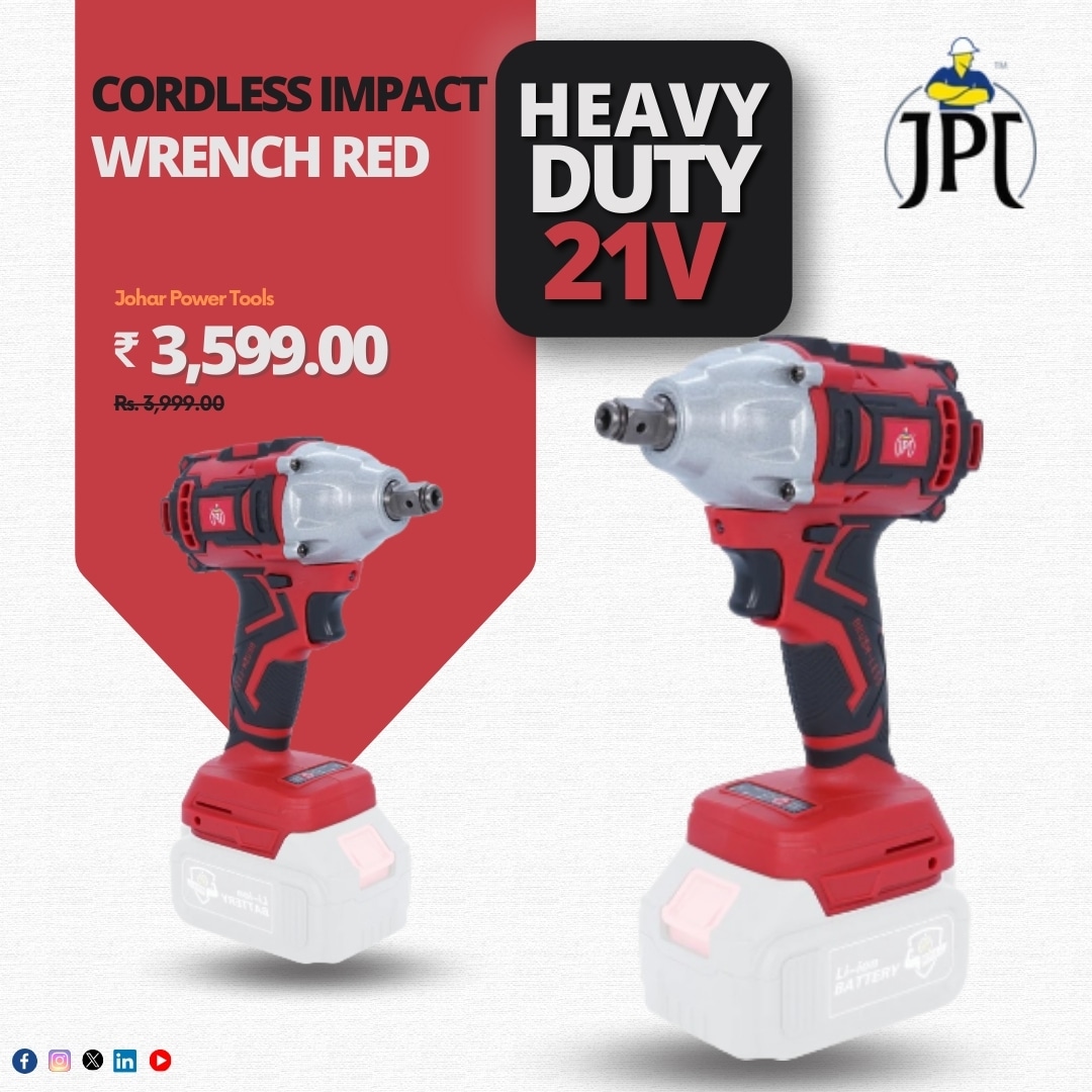 Don't Miss Out - Grab The JPT Cordless Impact Wrench at a Steal