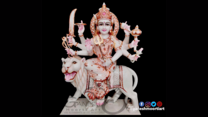 Durga-Marble-Statue-Ganesh-Moorti-Art