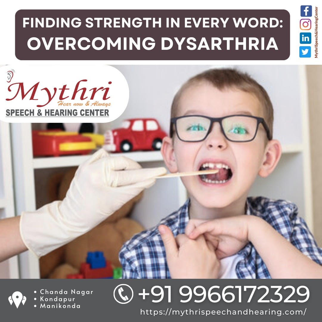 Top Dysarthria Doctors in Hyderabad | Best Doctors For Speaking Difficulty Treatment in Hyderabad | Mythri Speech and Hearing Center